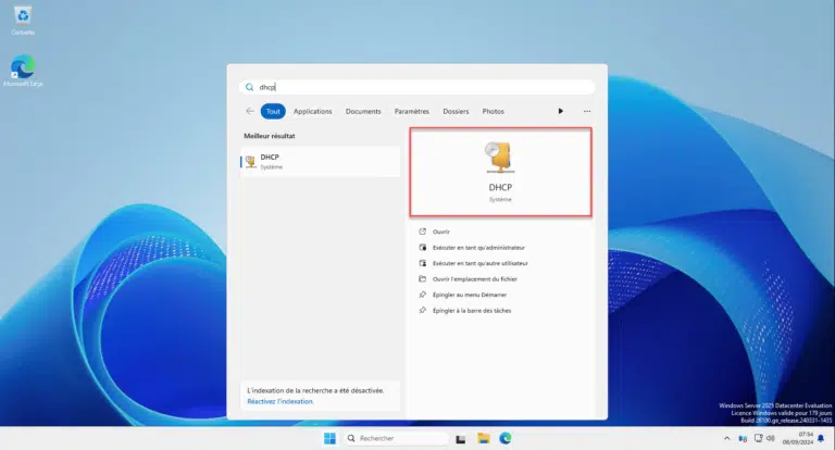 ایجاد Scope روی سرور DHCP