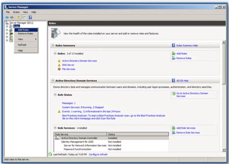 راه اندازی DHCP در ویندوز سرور 2008