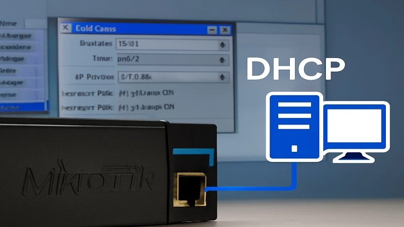 راه اندازی DHCP Client در میکروتیک