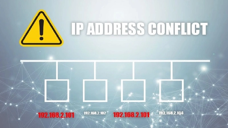 دلایل IP Conflict و روش های رفع تداخل آدرس IP