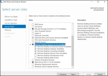 رفع محدودیت ریموت دسکتاپ با فعال کردن Remote Desktop Services