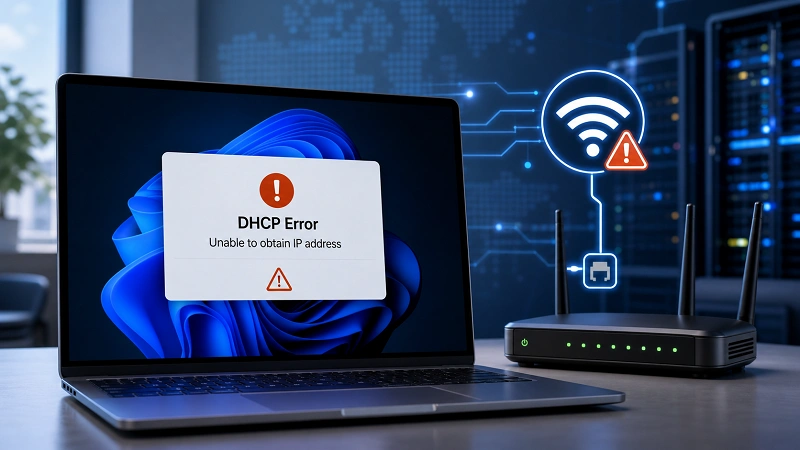 خطای DHCP چیست و چگونه آن را برطرف کنیم؟